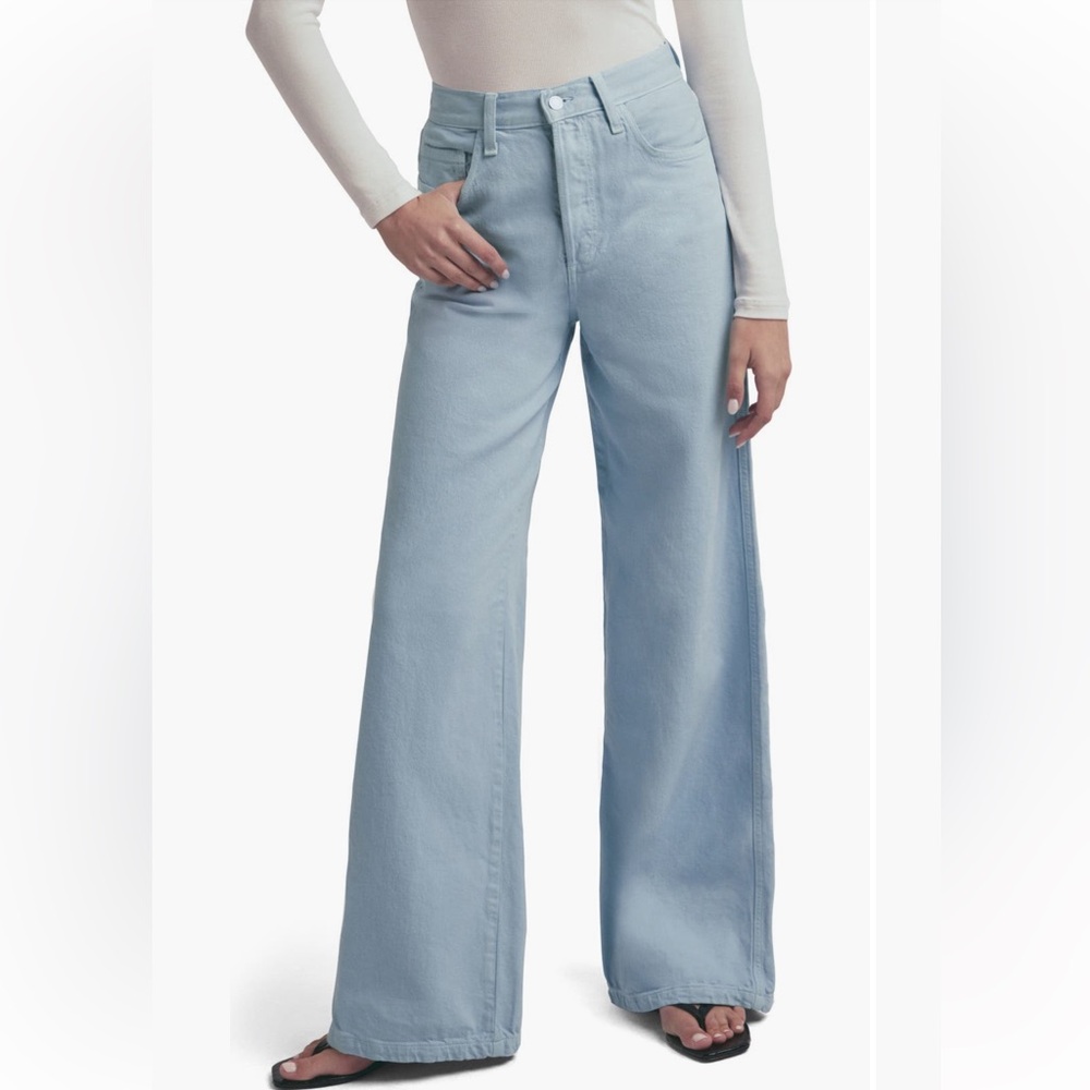 Masha high rise wide leg denim